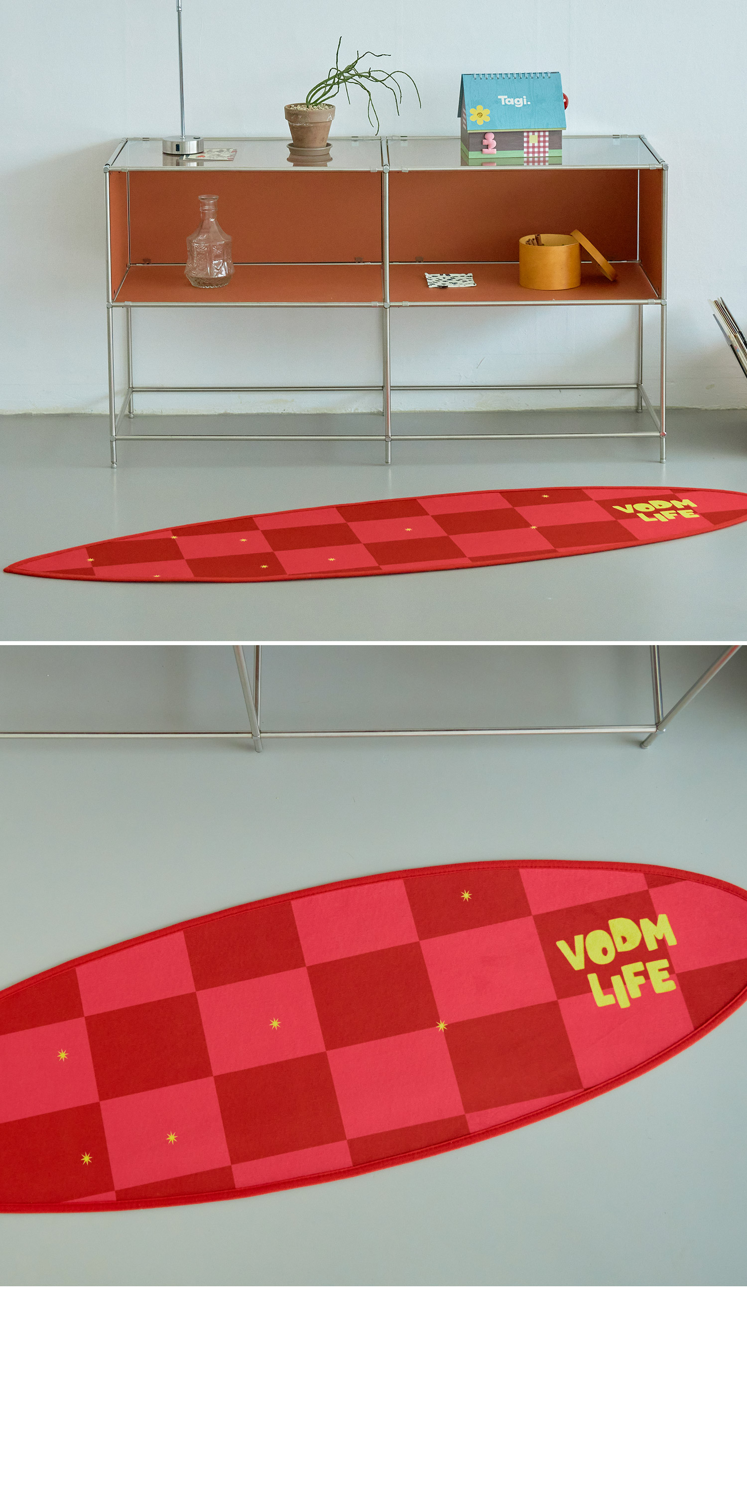 Chestar Red ; Surf Rug
