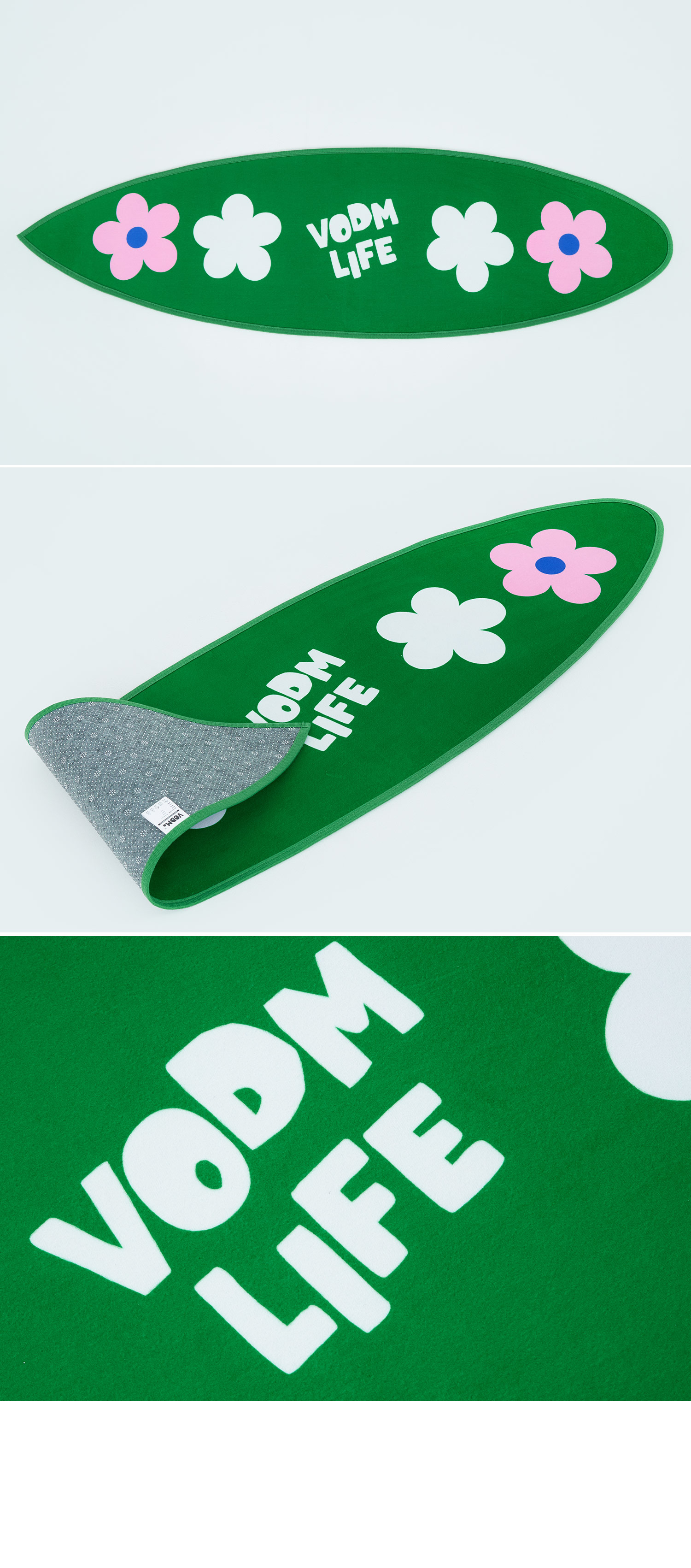 Garden Green ; Surf Rug
