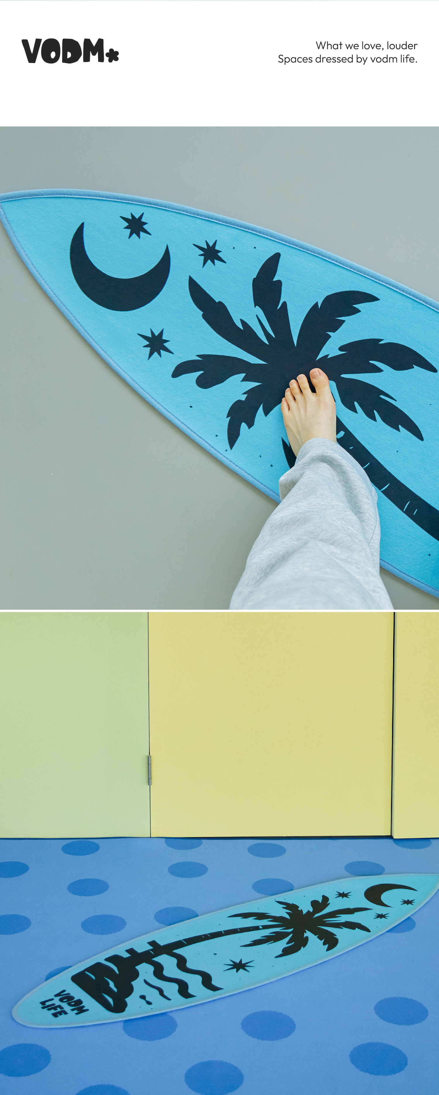 Night Beach ; Surf Rug