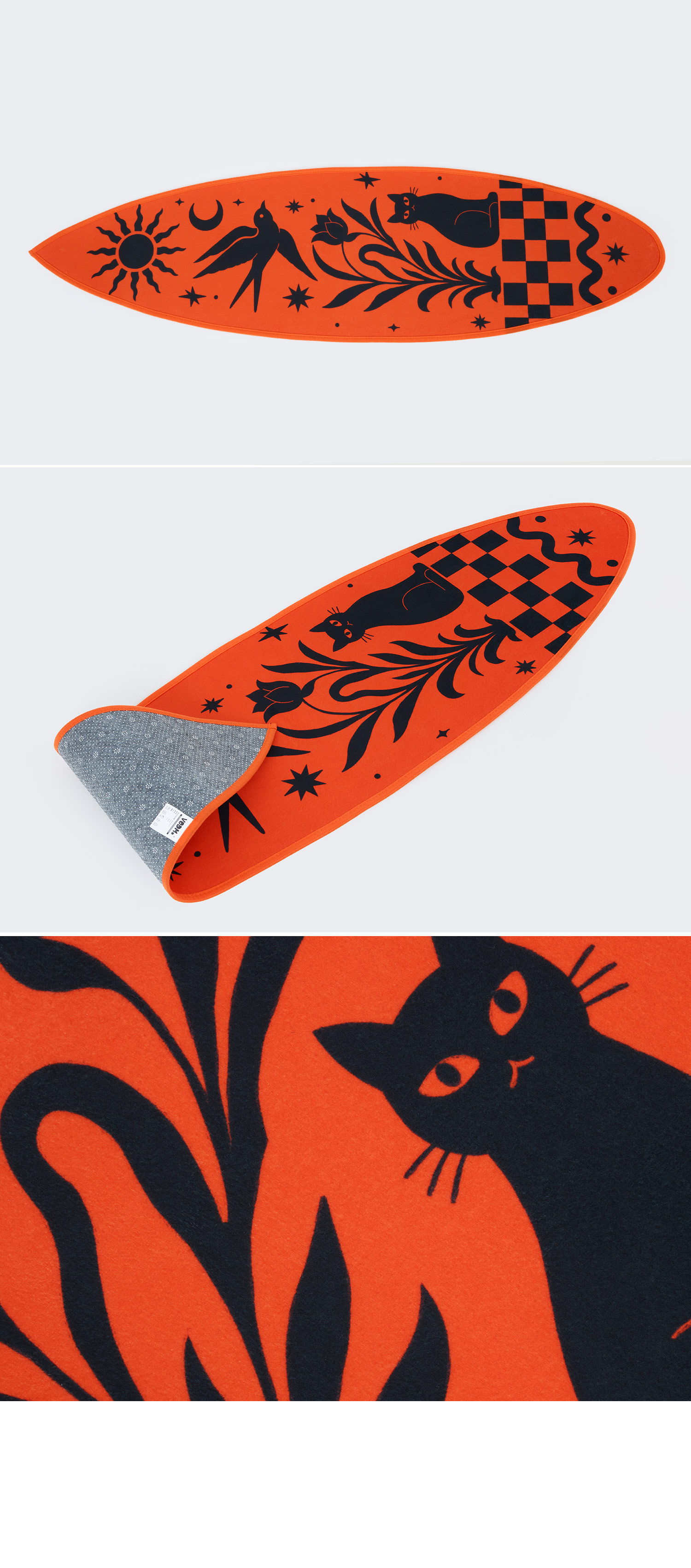 Peaceful Day ; Surf Rug