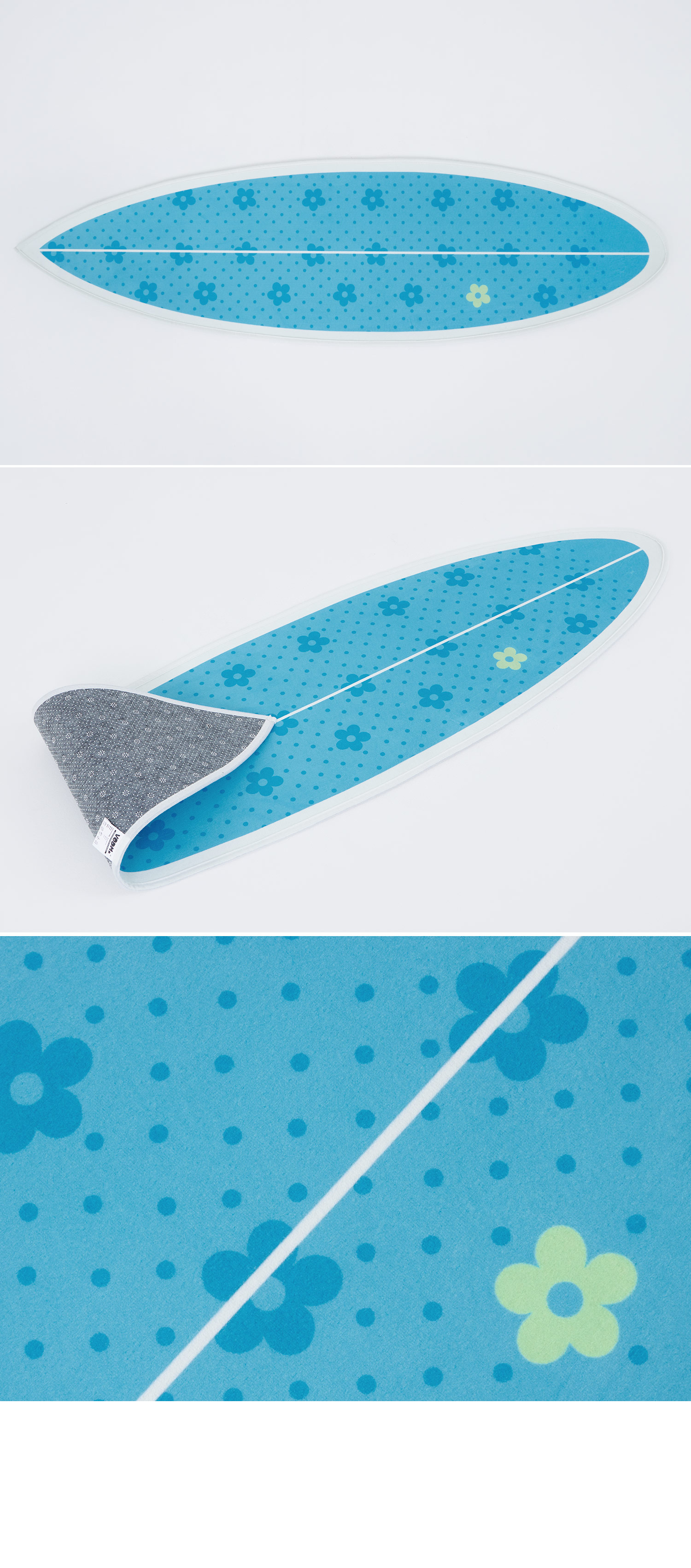 Polka Flower ; Surf Rug