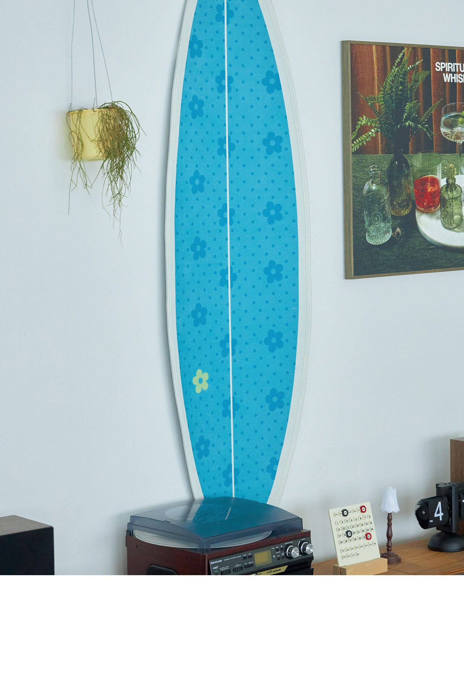 Polka Flower ; Surf Rug
